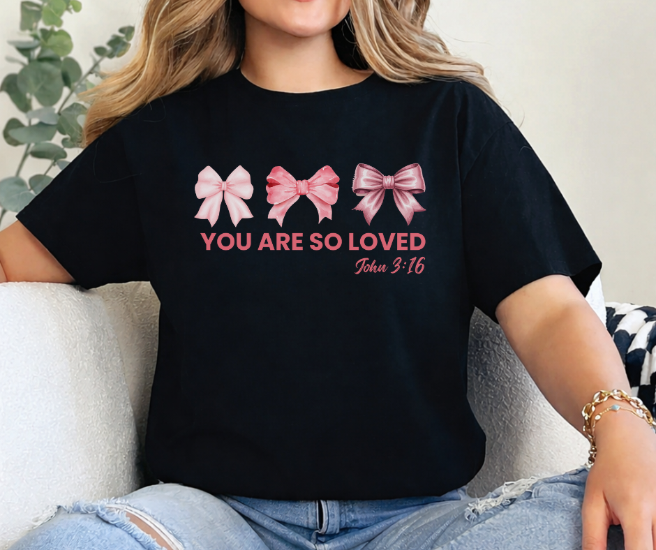 CAMISETA YOU ARE SO LOVED