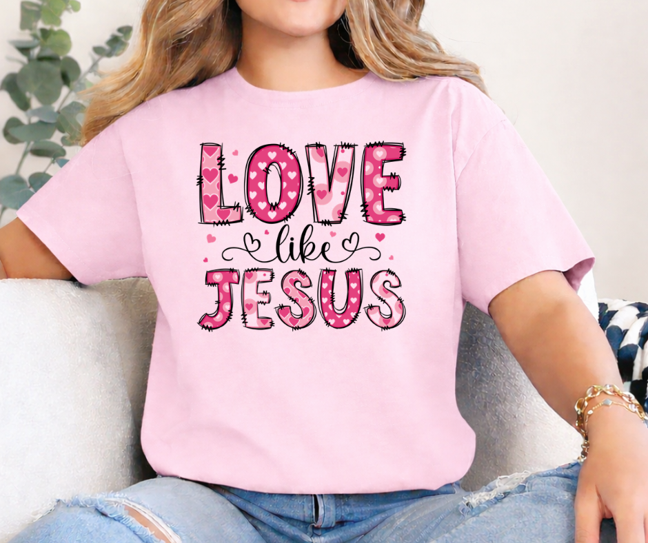 CAMISETA LOVE LIKE JESUS