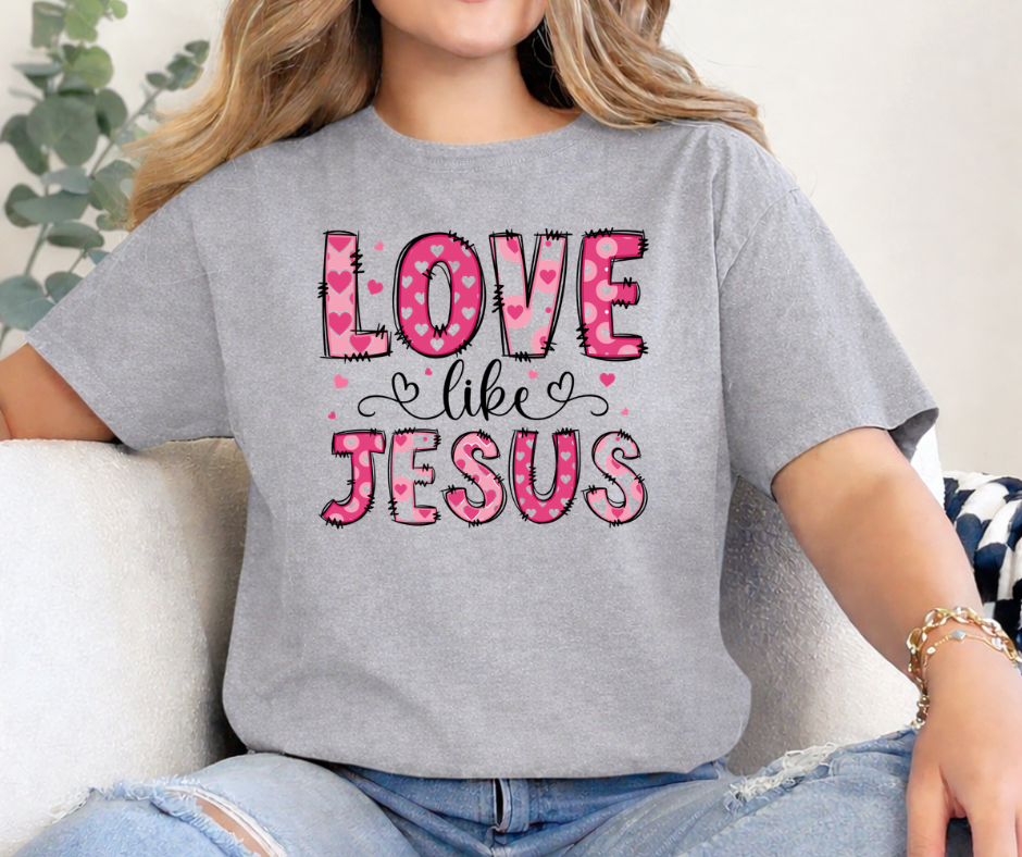 CAMISETA LOVE LIKE JESUS