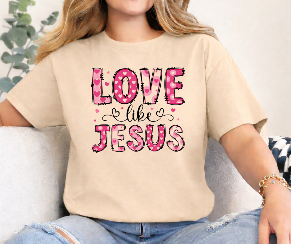 CAMISETA LOVE LIKE JESUS
