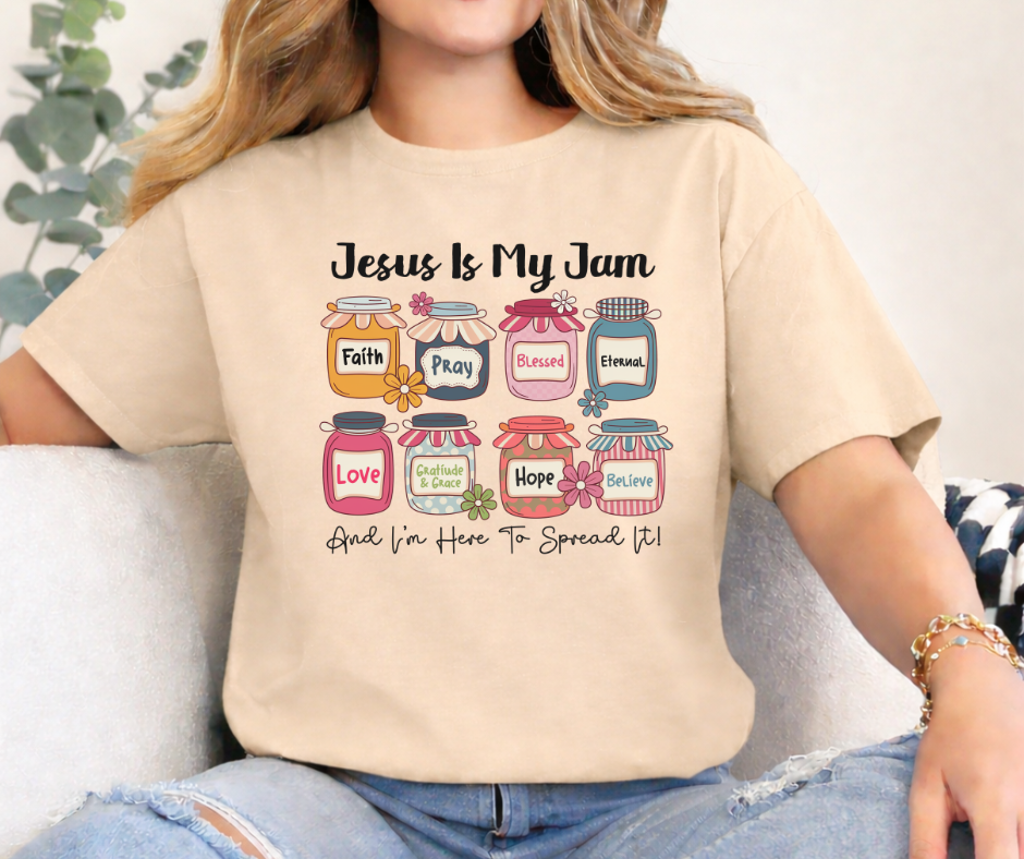 CAMISETA JESUS IS MY JAM