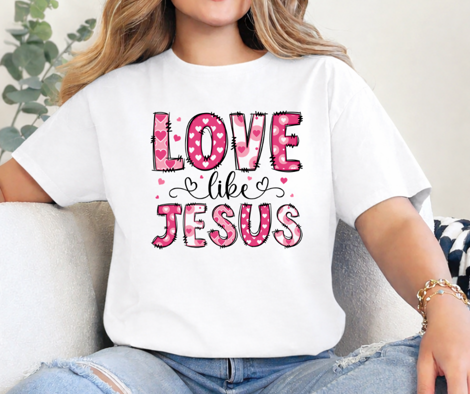 CAMISETA LOVE LIKE JESUS