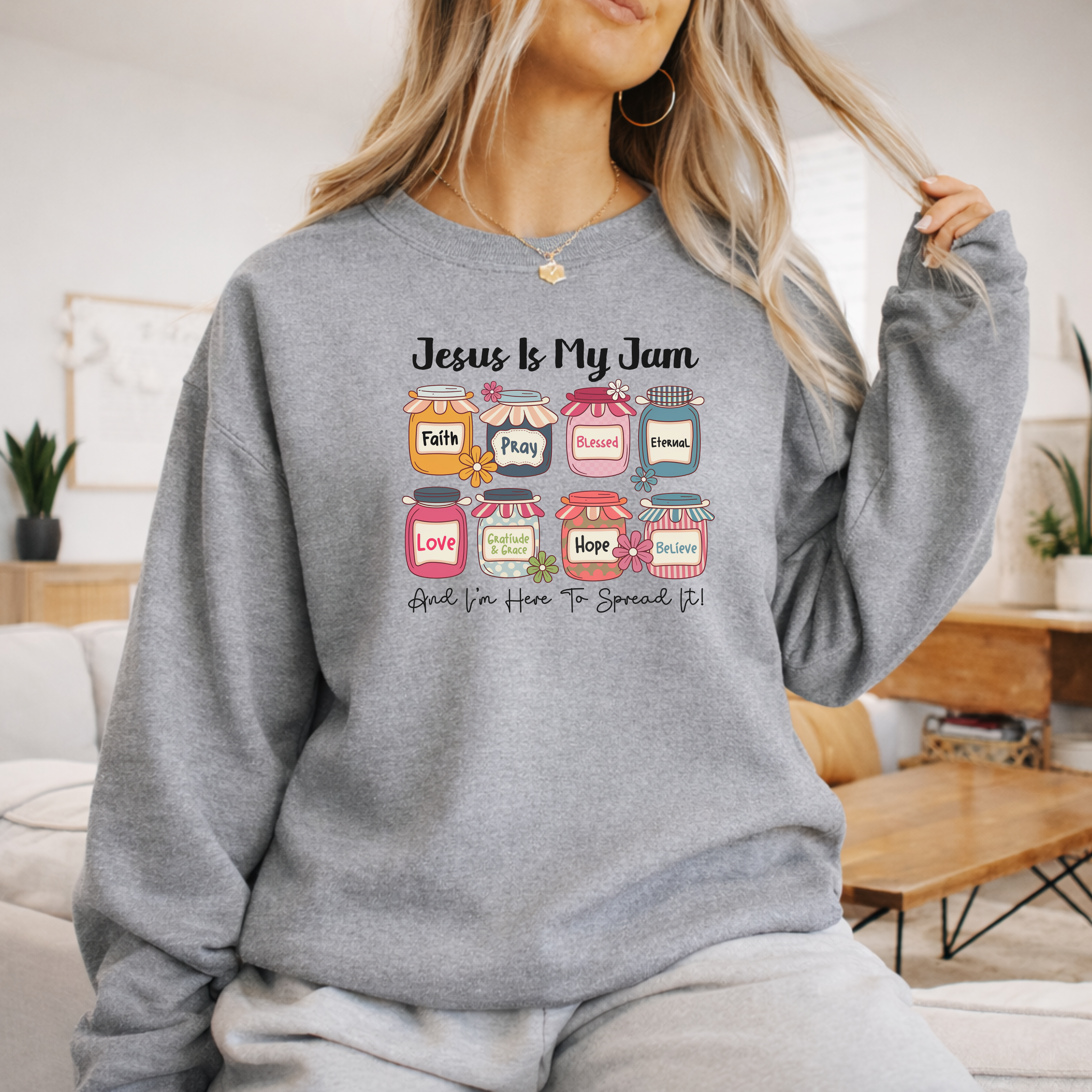 SUDADERA JESUS IS MY JAM