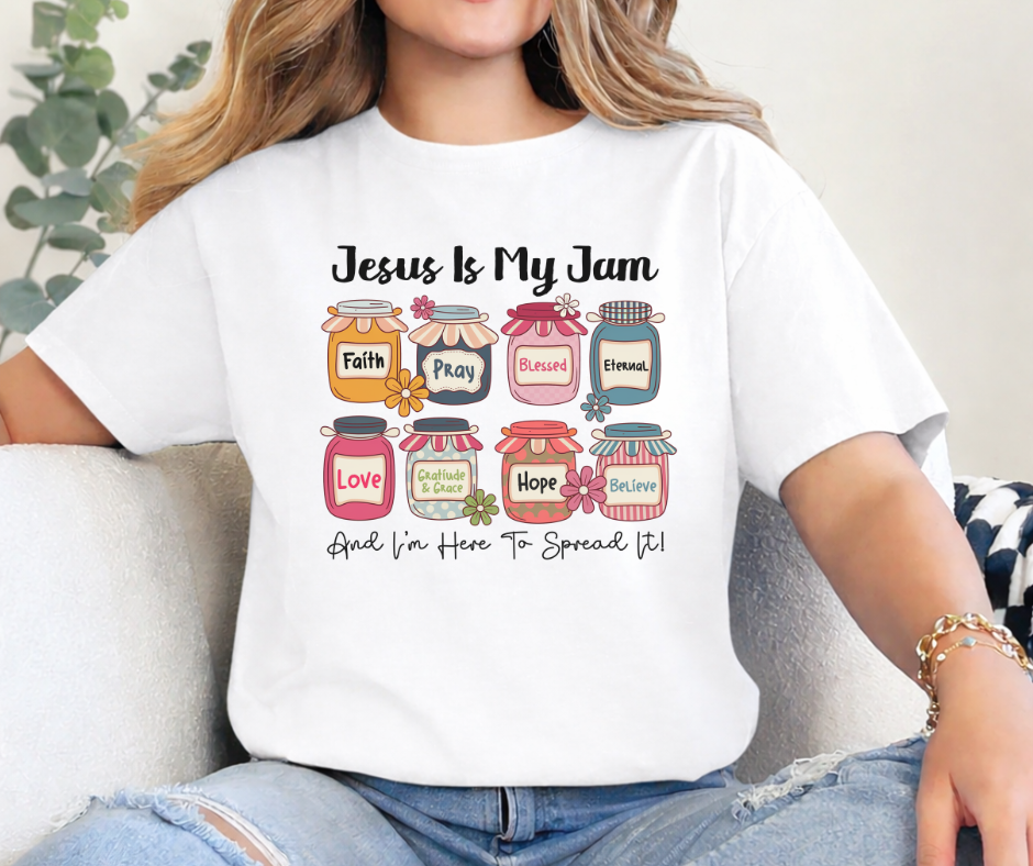 CAMISETA JESUS IS MY JAM