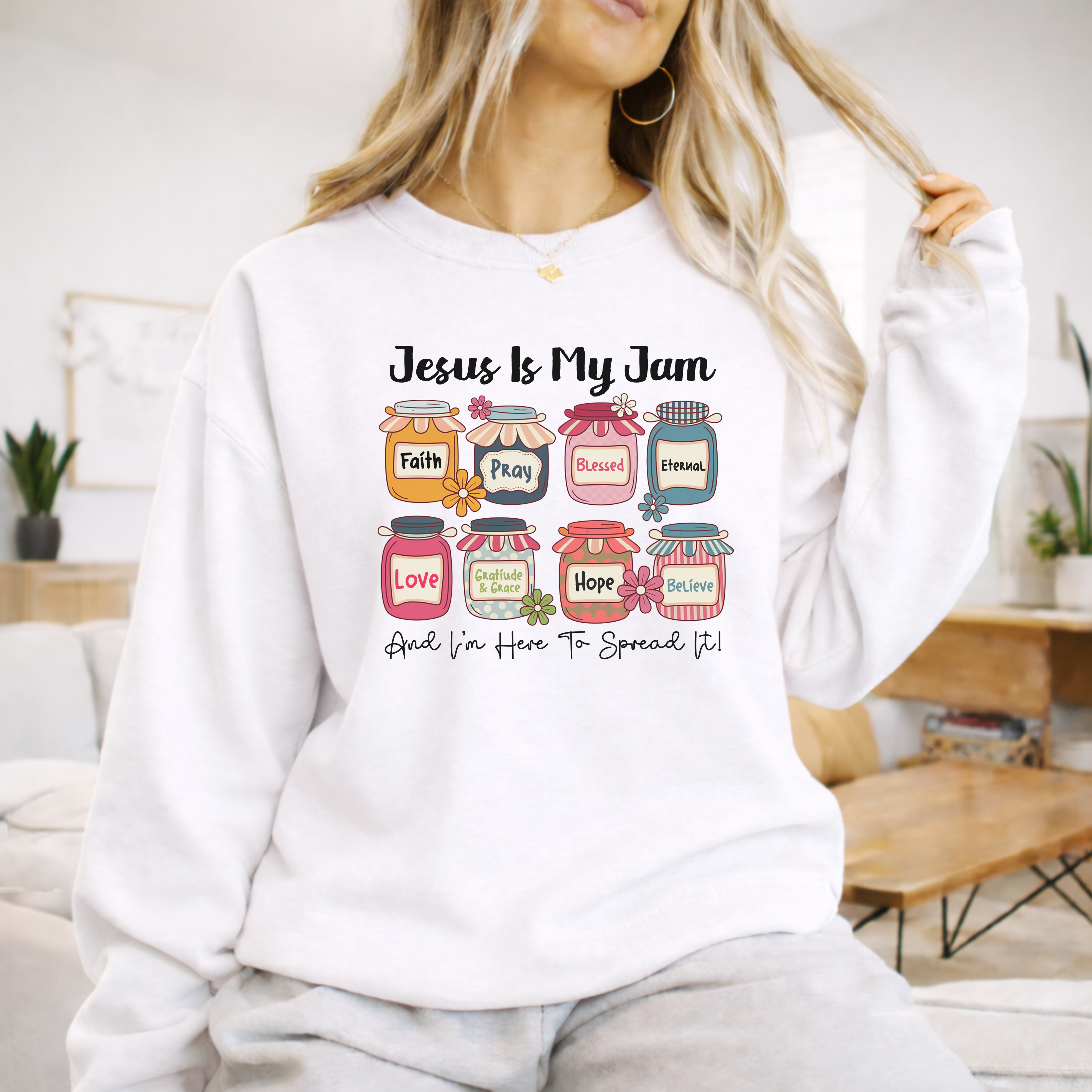 SUDADERA JESUS IS MY JAM