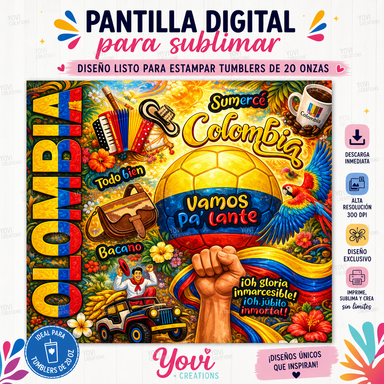 TUMBLER COLOMBIA 2